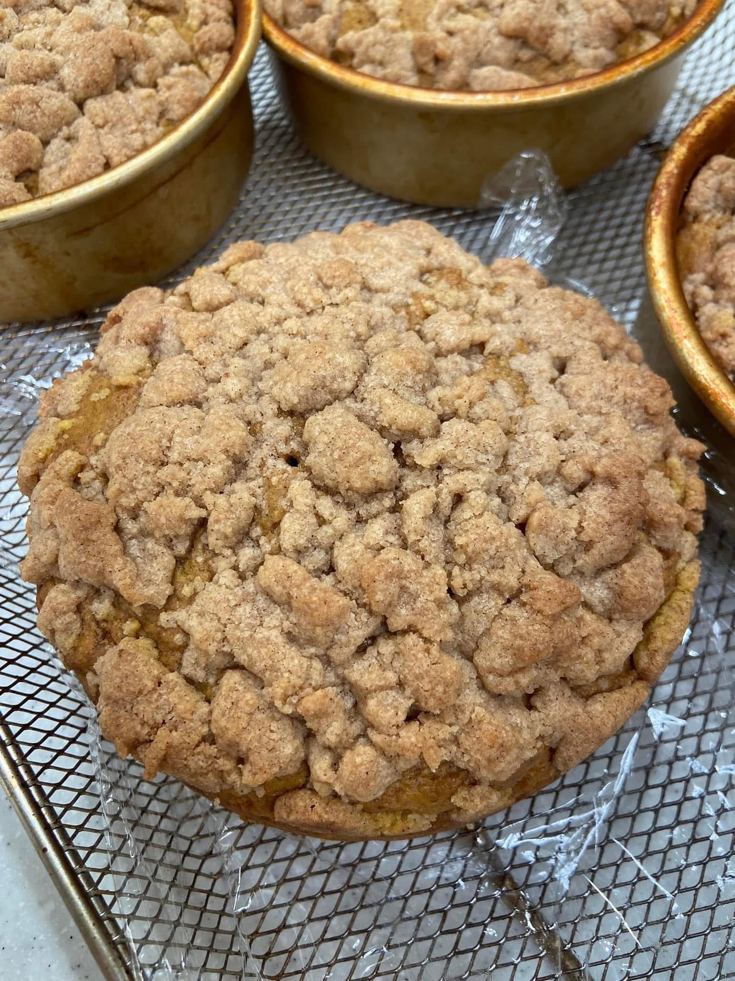 6” Pumpkin Coffee Cake