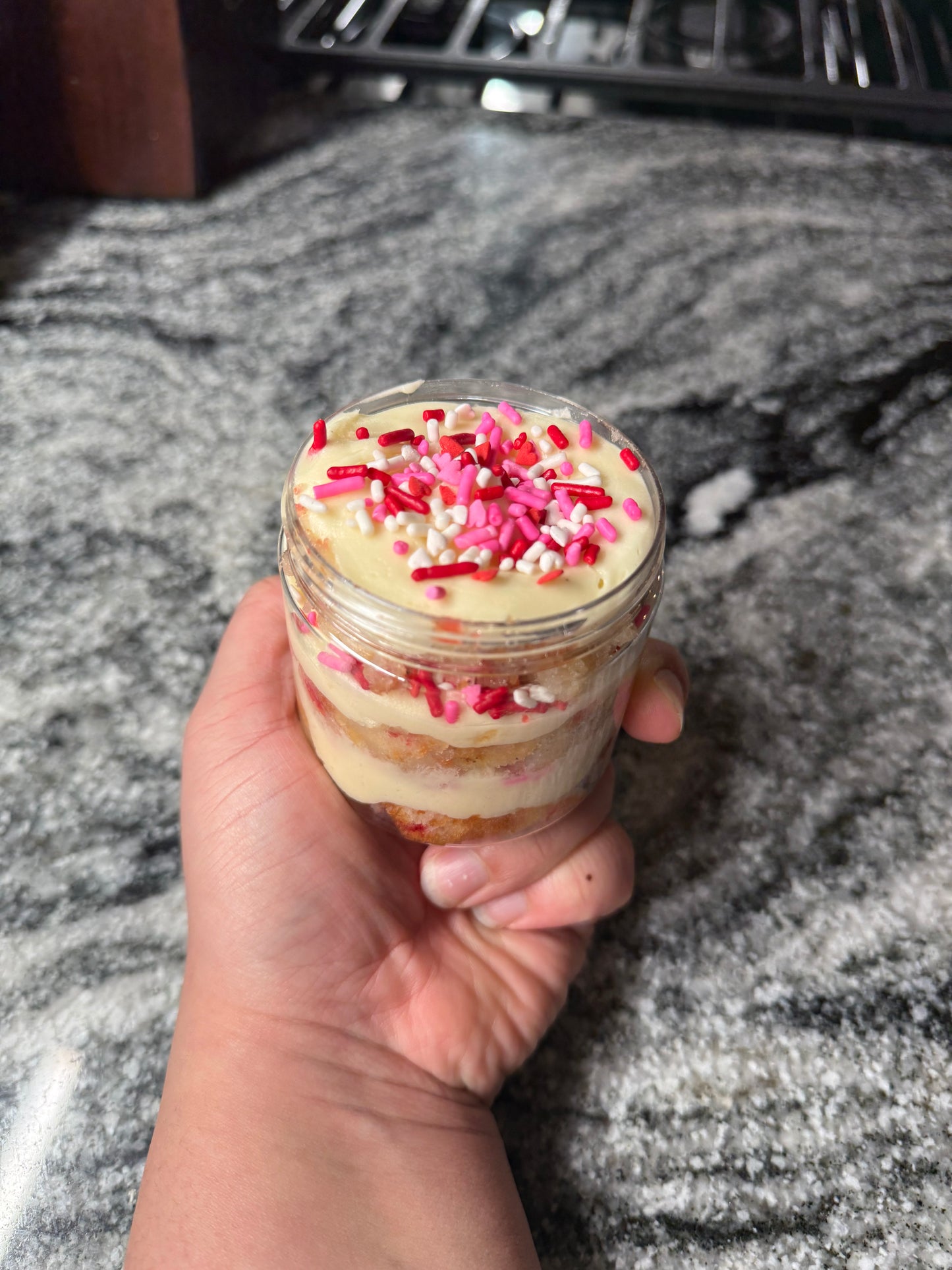6oz Confetti Birthday Cake jar