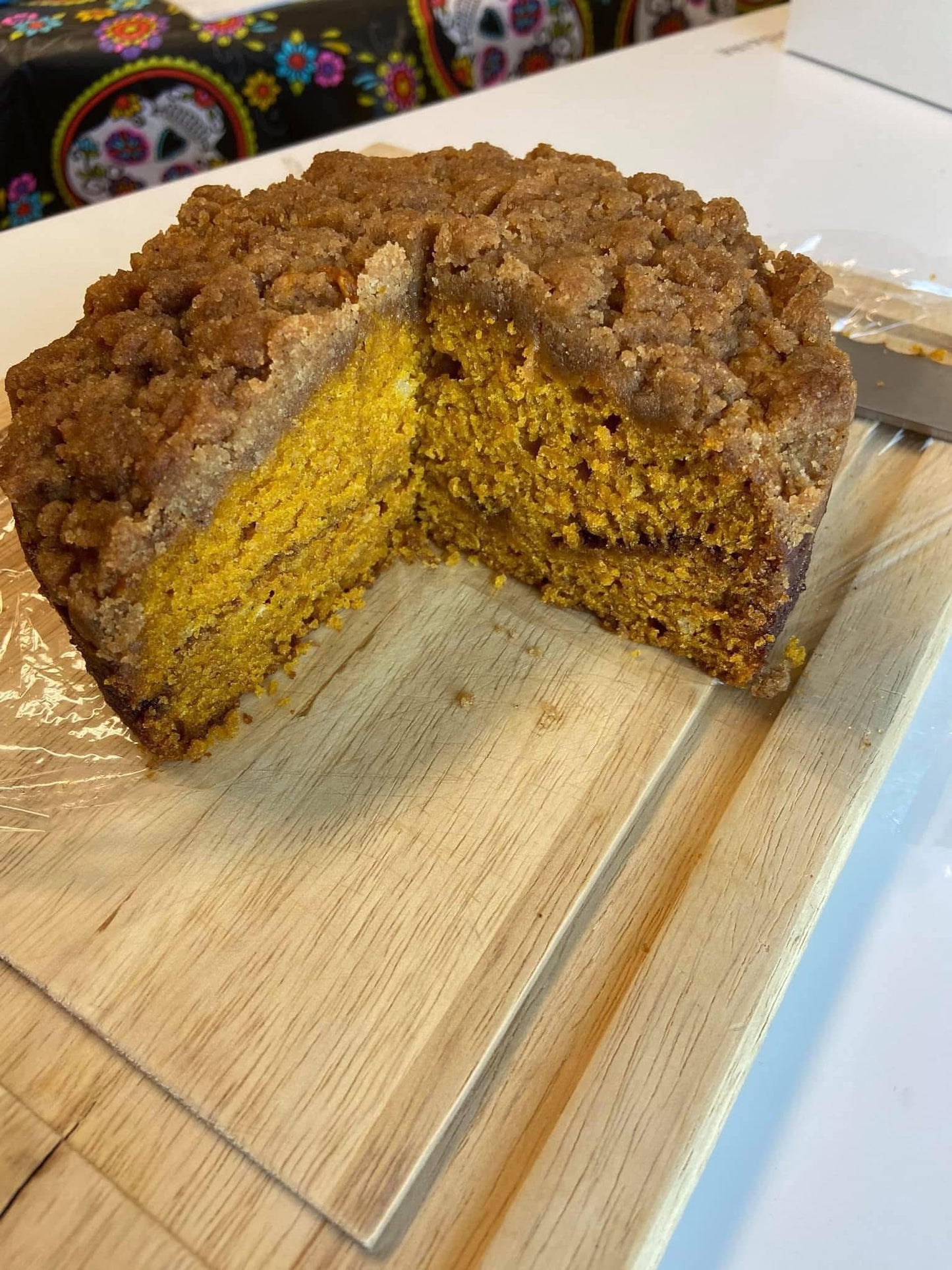 6” Pumpkin Coffee Cake
