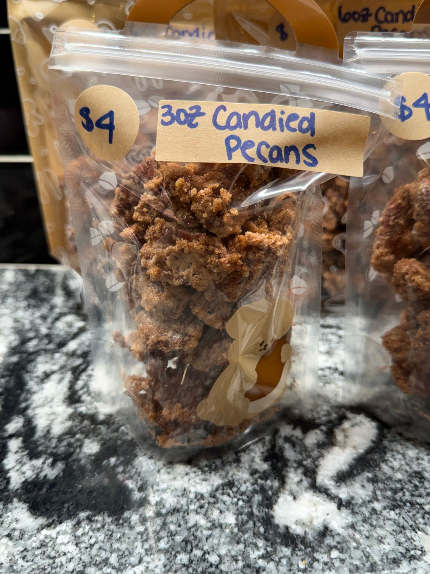 3oz Candied Pecans