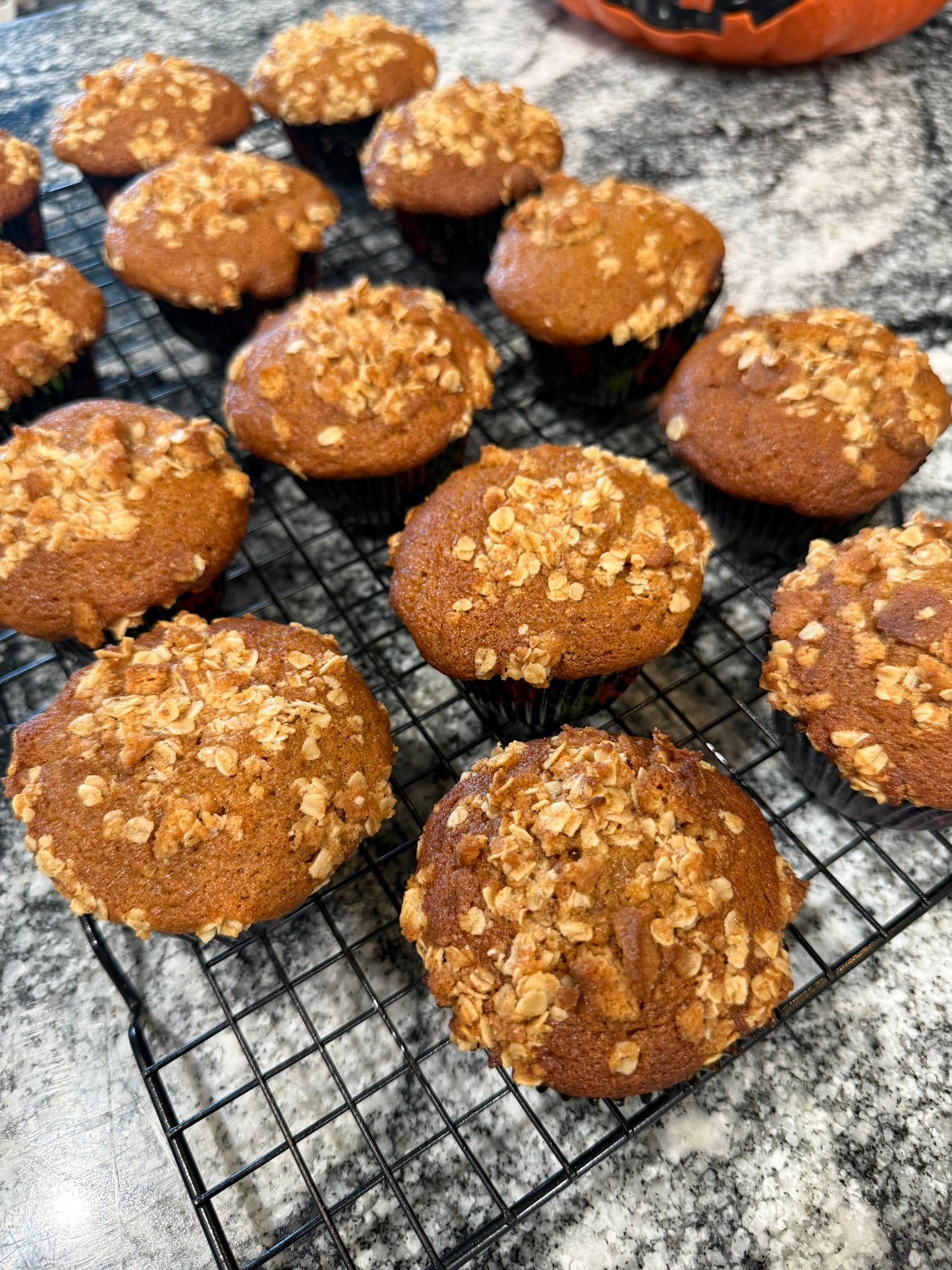 Pumpkin Crumb Muffins