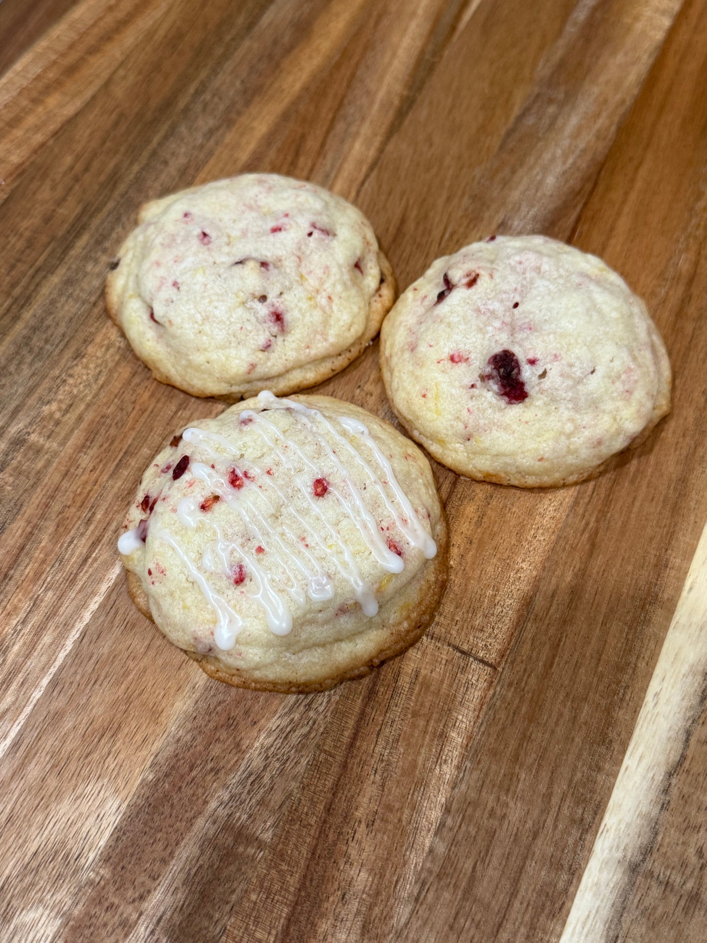 Lemon Raspberry cookie