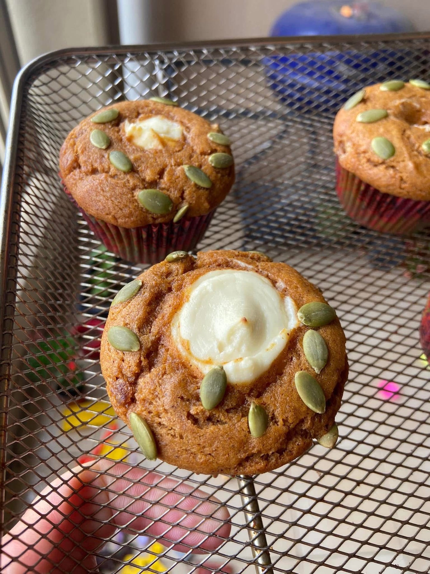 Pumpkin Cream cheese muffin