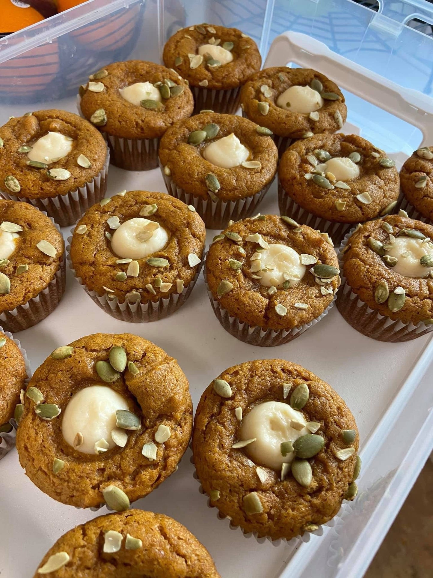 Pumpkin Cream cheese muffin