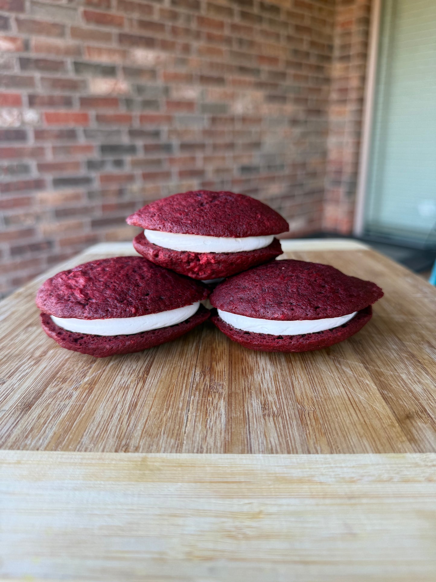 Red Velvet Whoopie Pies