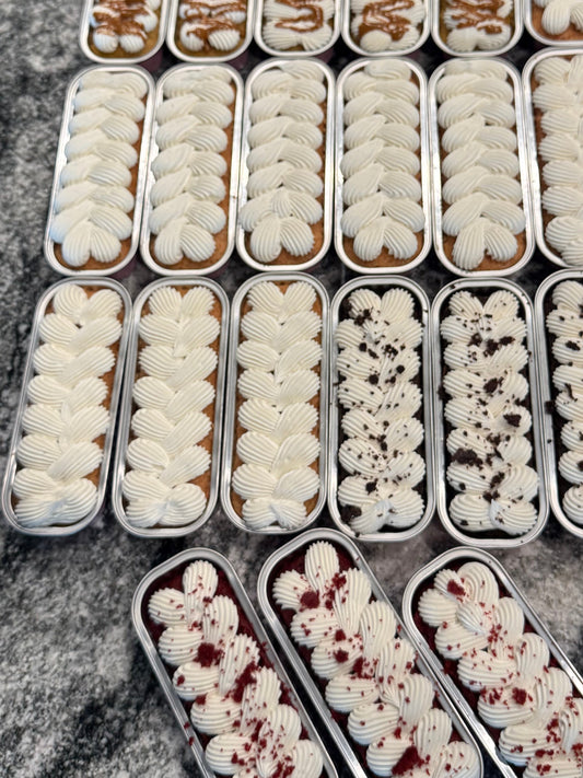 Strawberry Mini Loaf Cake