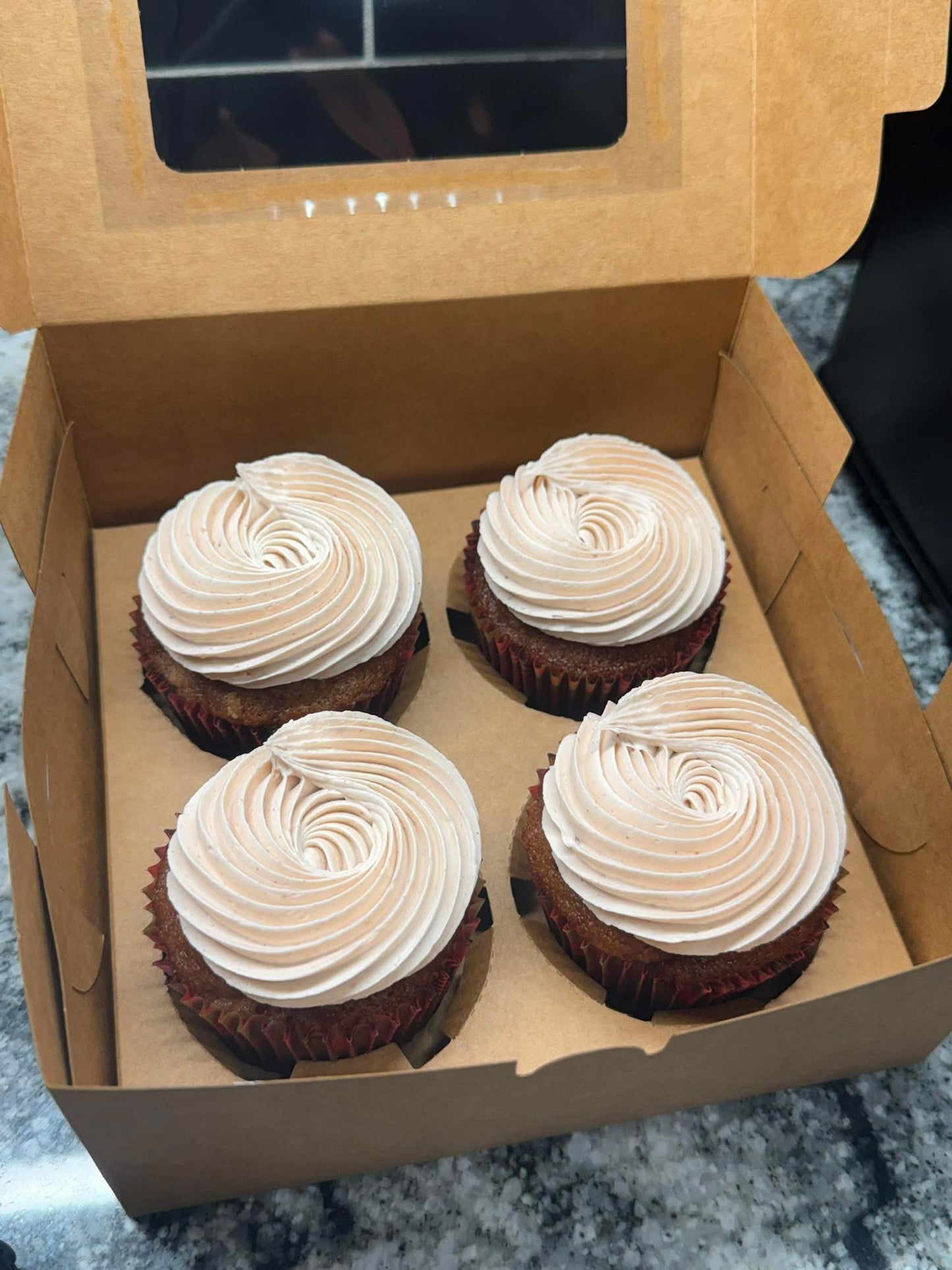 Apple Cupcake Typed Recipe & Tutorial Video