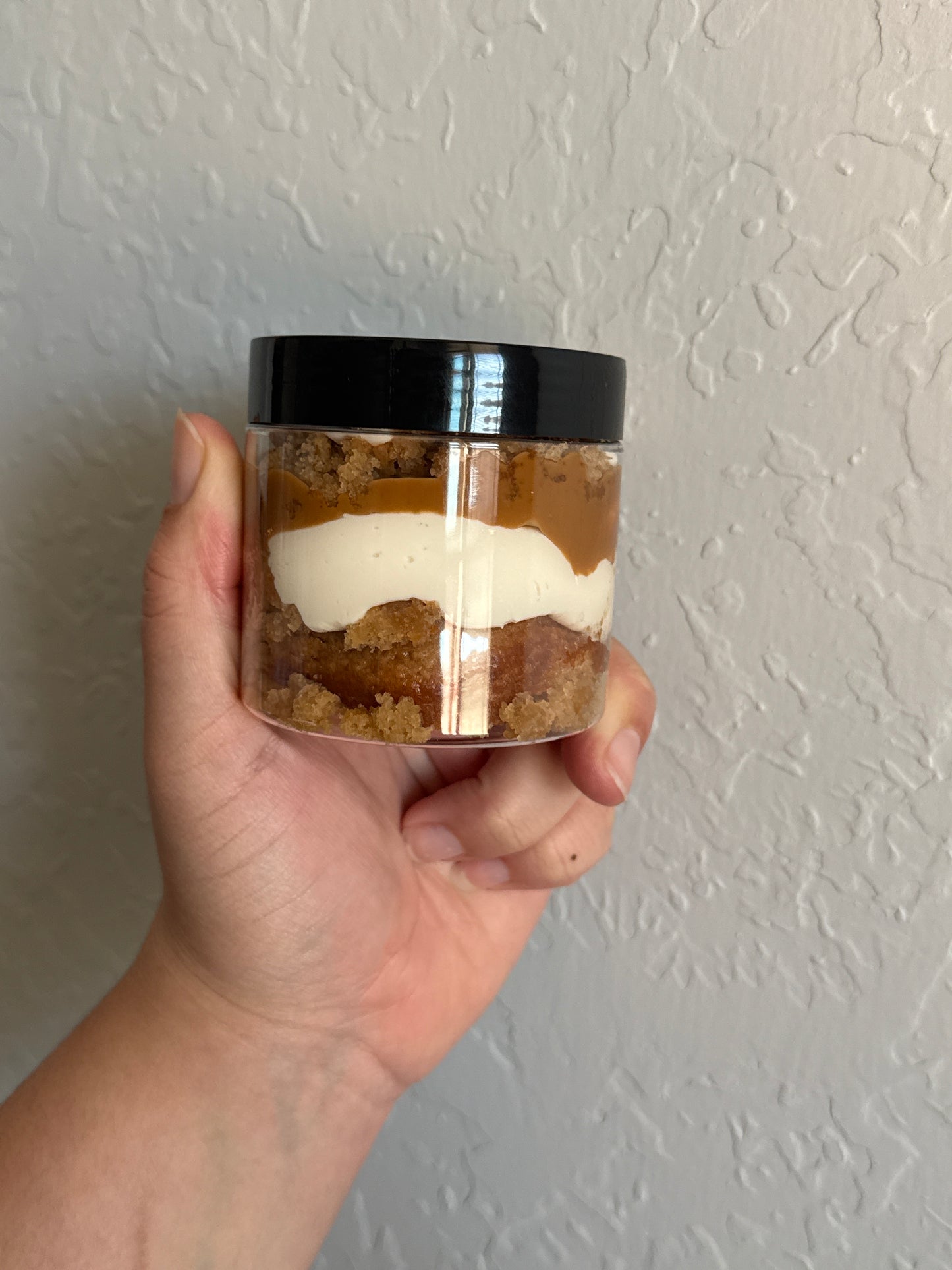 6oz Biscoff cookie butter cake jar