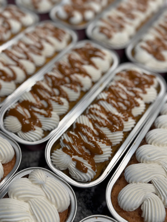 Biscoff mini loaf cake