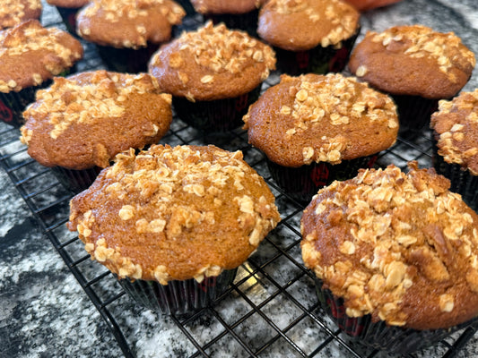 Pumpkin Crumb Muffins