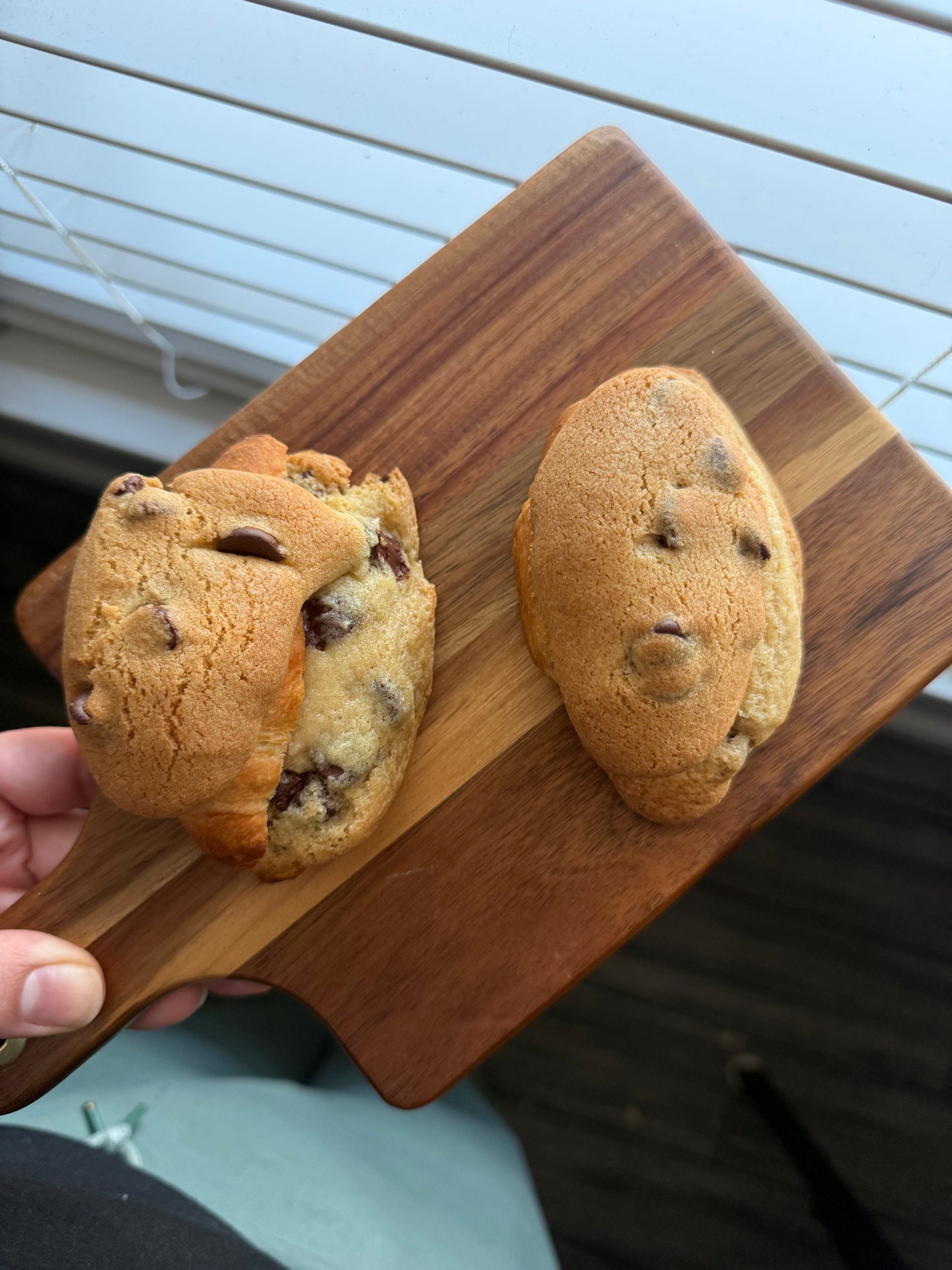 Crookie ( Croissant + Chocolate Chip Cookie)