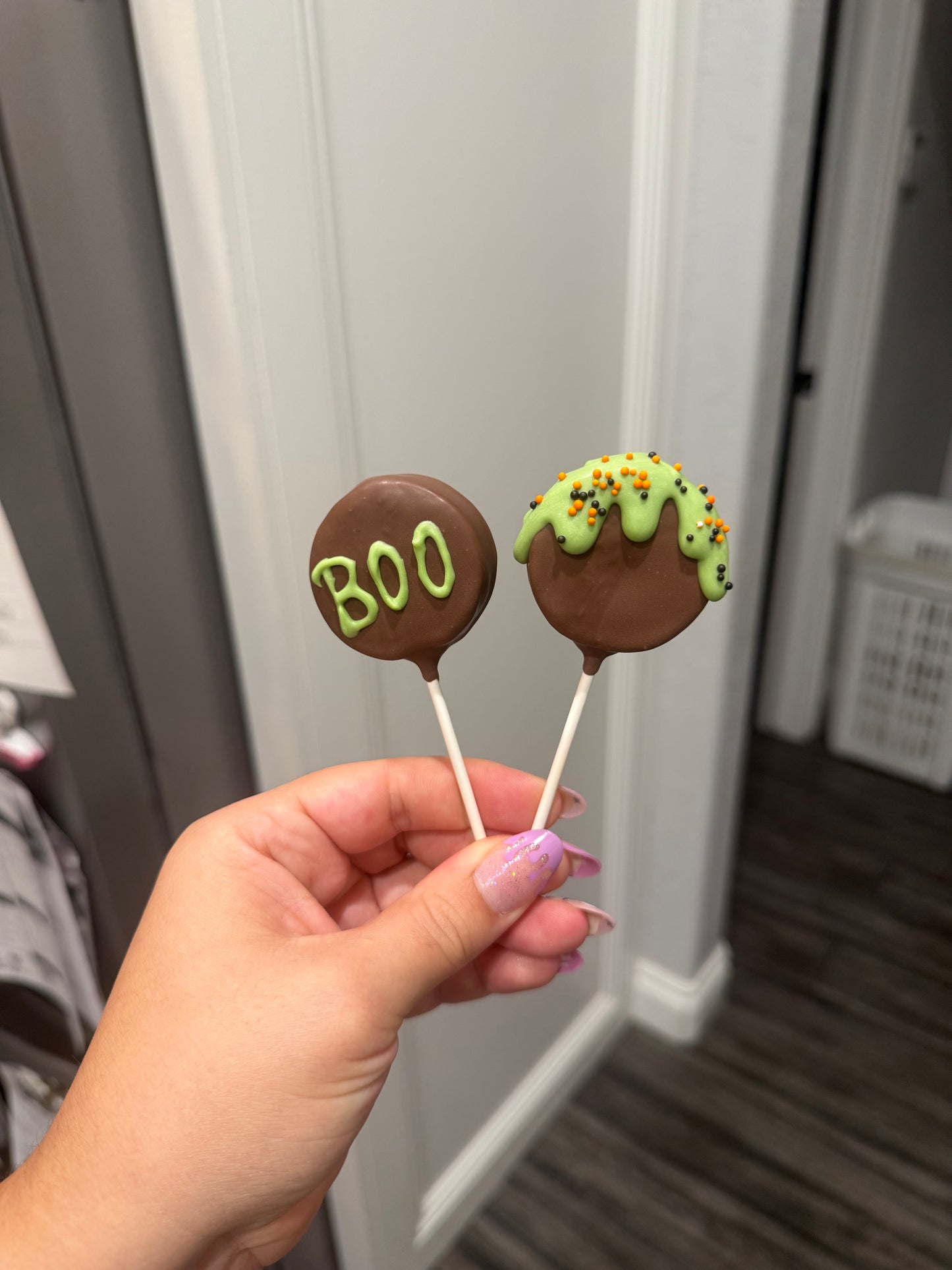 Chocolate cake pop