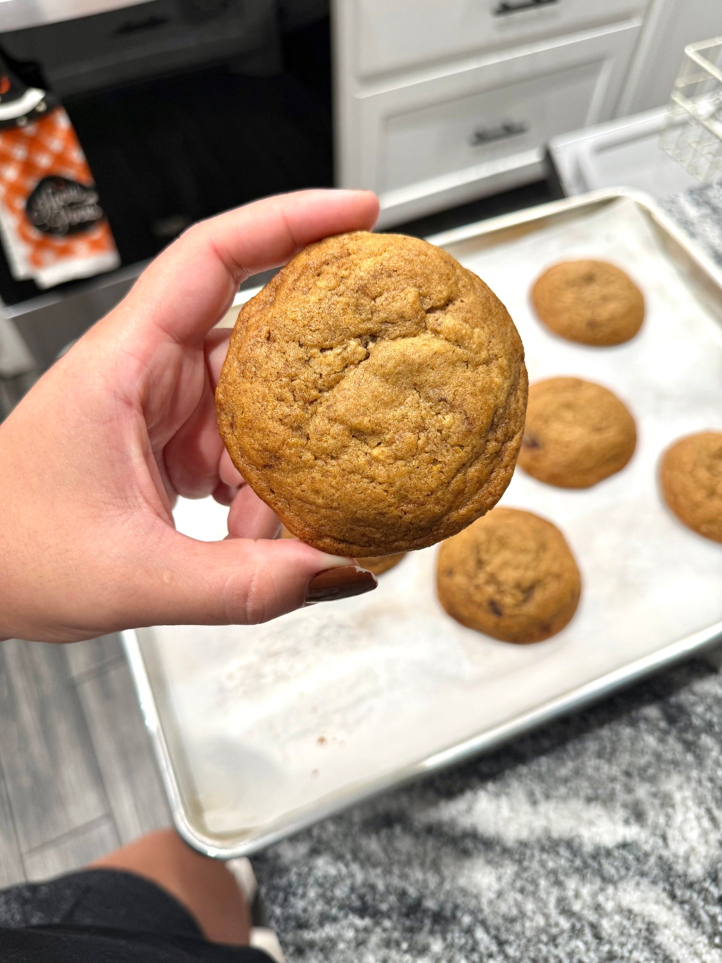 Brown Butter Pumpkin Maple Cookie