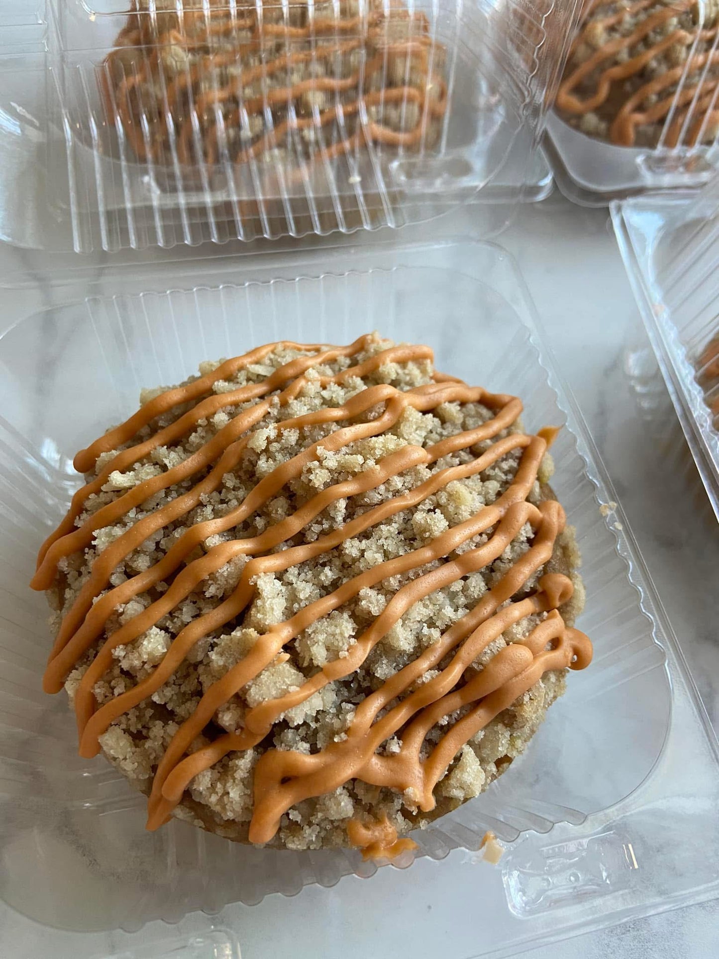 Pumpkin streusel cake