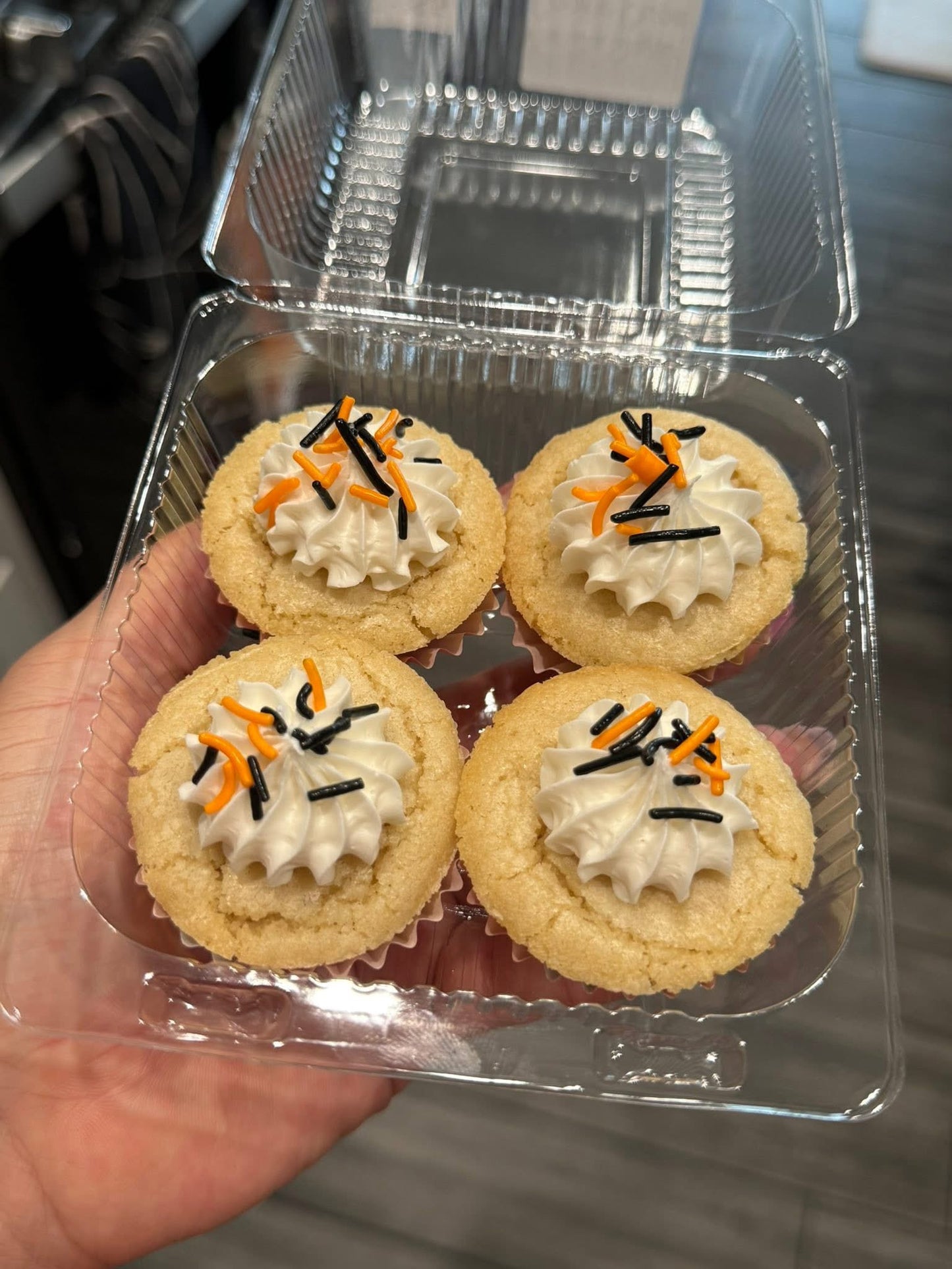 4 Pack Sugar cookie cups