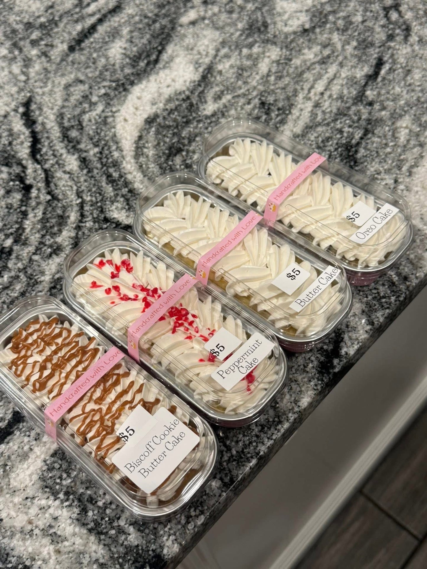 Biscoff mini loaf cake